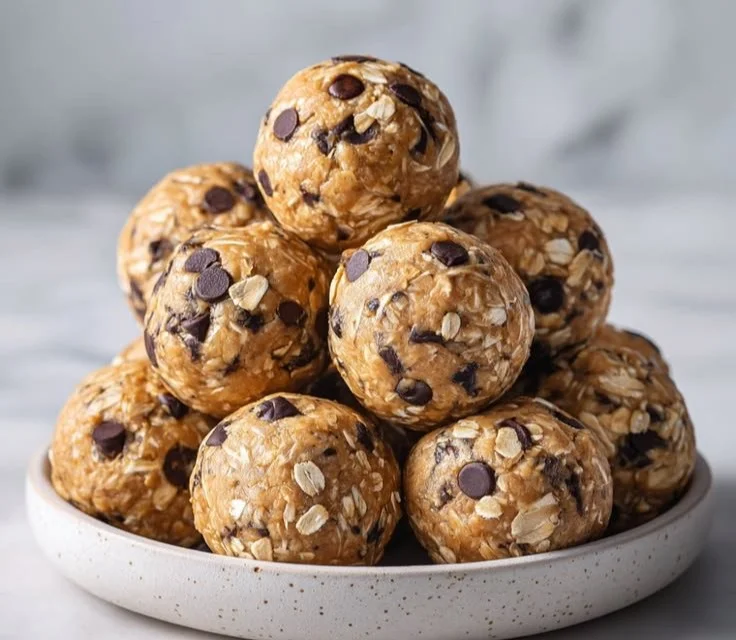 Creamy cream cheese protein balls, a delicious and healthy protein-packed snack.
